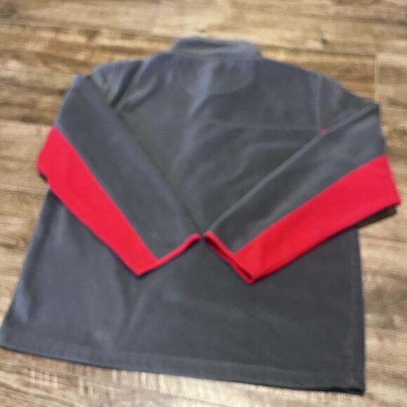 The Disney Store Winnie the Pooh 1/4 Zip Sweatshirt Large Where's My Honey READ - Picture 8 of 9